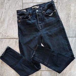 levi’s wedgie icon fit high waist jeans in wild bunch